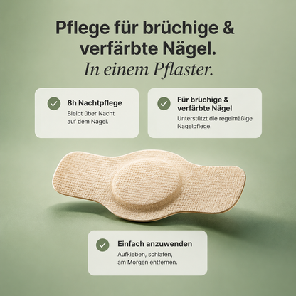 SolePure™ Nagelpilz Pflaster — 8h Nachtpflege